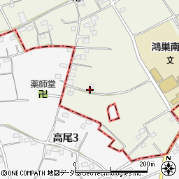 埼玉県鴻巣市原馬室3607周辺の地図