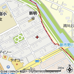 埼玉県東松山市新宿町25周辺の地図