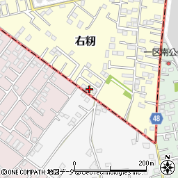 茨城県土浦市右籾2450-180周辺の地図