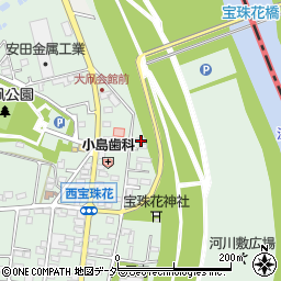 埼玉県春日部市西宝珠花4周辺の地図