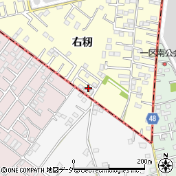 茨城県土浦市右籾2450-179周辺の地図