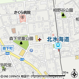 茨城県常総市水海道森下町4395-2周辺の地図