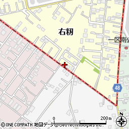 茨城県土浦市右籾2450-178周辺の地図