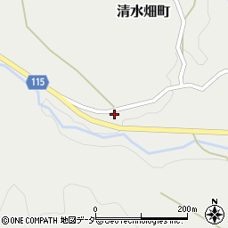 福井県福井市清水畑町42周辺の地図
