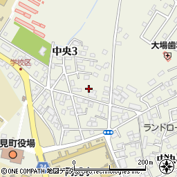 茨城県稲敷郡阿見町中央3丁目7周辺の地図