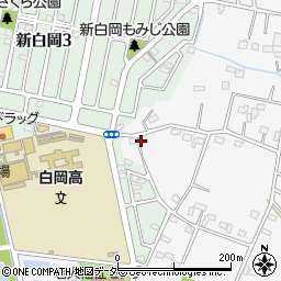 埼玉県白岡市高岩2017周辺の地図