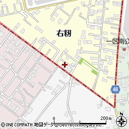 茨城県土浦市右籾2450-77周辺の地図