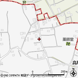 埼玉県北本市高尾4丁目70周辺の地図