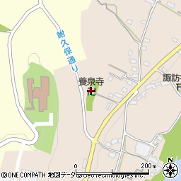 養泉寺周辺の地図