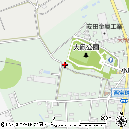 埼玉県春日部市西宝珠花681周辺の地図