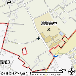 埼玉県鴻巣市原馬室3602周辺の地図