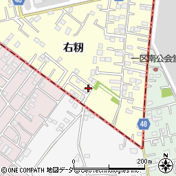 茨城県土浦市右籾2450-121周辺の地図