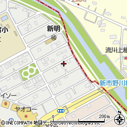 埼玉県東松山市新宿町25-11周辺の地図