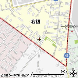 茨城県土浦市右籾2450-79周辺の地図