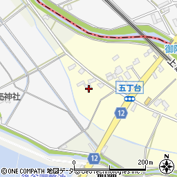 埼玉県桶川市五町台9周辺の地図