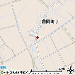 茨城県常総市豊岡町丁1356-1周辺の地図