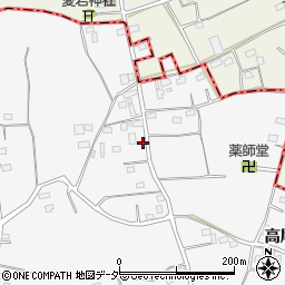 埼玉県北本市高尾4丁目57周辺の地図