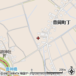 茨城県常総市豊岡町丁221周辺の地図