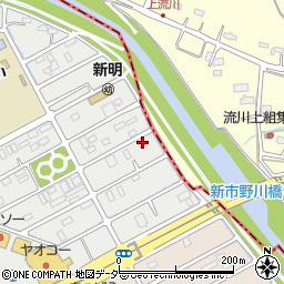 埼玉県東松山市新宿町25-9周辺の地図