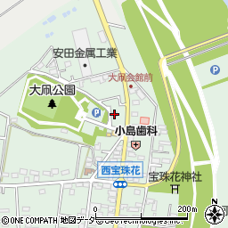 埼玉県春日部市西宝珠花636周辺の地図