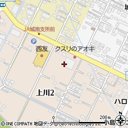 長野県諏訪市上川2丁目2120周辺の地図