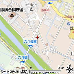 長野県諏訪市上川2丁目1616周辺の地図