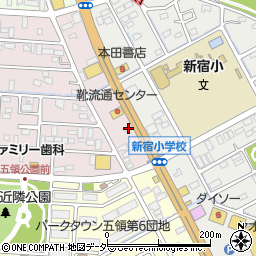 いこい東松山店周辺の地図