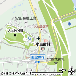 埼玉県春日部市西宝珠花634周辺の地図