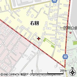 茨城県土浦市右籾2450-132周辺の地図