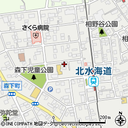 茨城県常総市水海道森下町4396周辺の地図