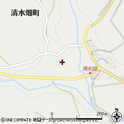 福井県福井市清水畑町34周辺の地図