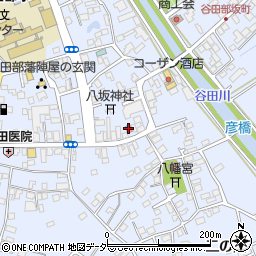 筑波谷田部郵便局周辺の地図