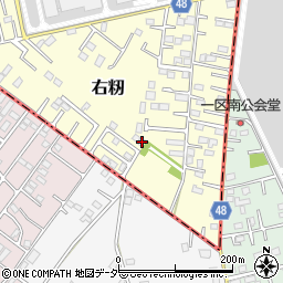 茨城県土浦市右籾2450-91周辺の地図