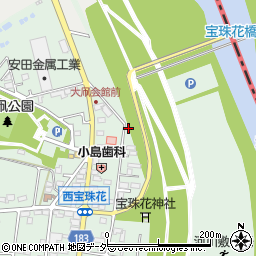埼玉県春日部市西宝珠花1周辺の地図