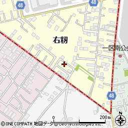 茨城県土浦市右籾2450-135周辺の地図
