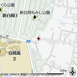 埼玉県白岡市高岩1955-3周辺の地図