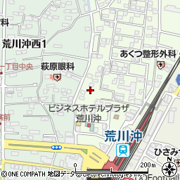 茨城県土浦市中荒川沖町6-2周辺の地図