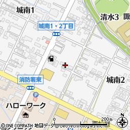 スターバックスコーヒー 諏訪城南店周辺の地図