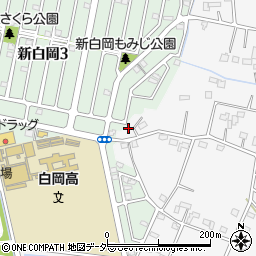 埼玉県白岡市高岩1955-6周辺の地図