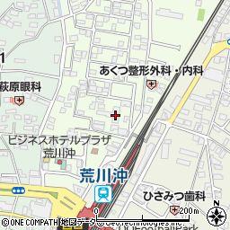 茨城県土浦市中荒川沖町7-9周辺の地図