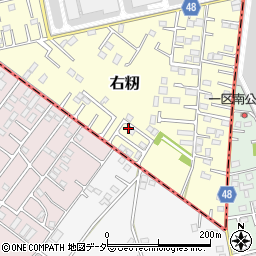 茨城県土浦市右籾2450-70周辺の地図