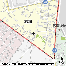 茨城県土浦市右籾2450-89周辺の地図