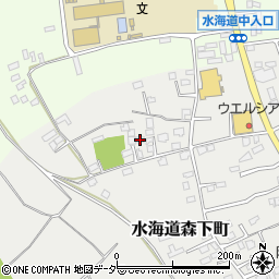 茨城県常総市水海道森下町4157周辺の地図