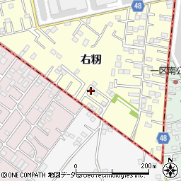 茨城県土浦市右籾2450-117周辺の地図