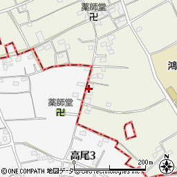 埼玉県鴻巣市原馬室3591周辺の地図