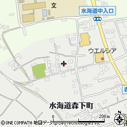 茨城県常総市水海道森下町4155周辺の地図