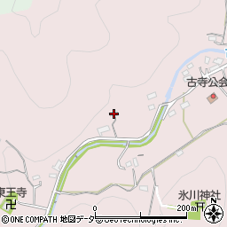 埼玉県比企郡小川町上古寺621周辺の地図