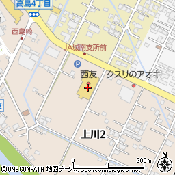 長野県諏訪市上川2丁目2062周辺の地図