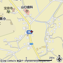 茨城県警察本部　行方警察署麻生東駐在所周辺の地図
