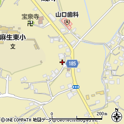 茨城県行方市蔵川126周辺の地図